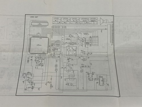 ICOM IC-24AT & IC24ET Handheld Transceiver Wiring Schematic Diagram OEM ...