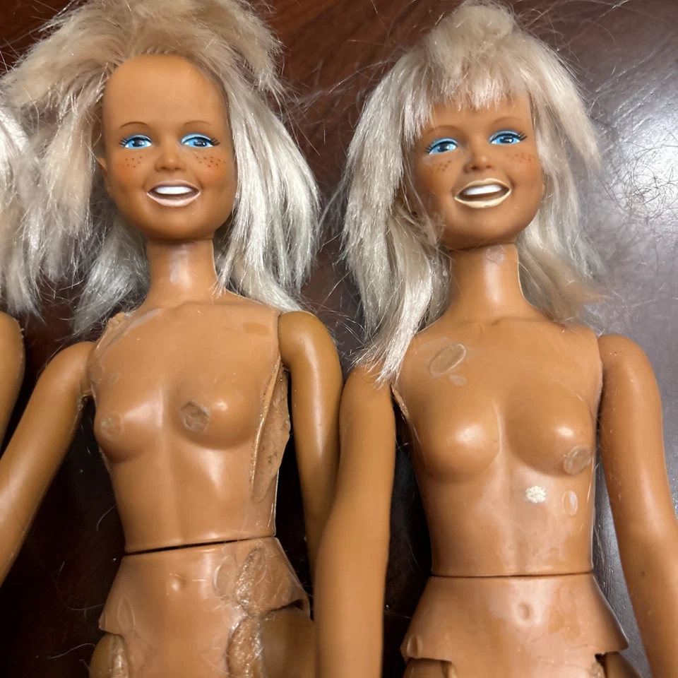 Lote de 4 Muñecas Kenner Polvorientas de Colección Muñeca de Moda Desnuda Rubia Platino Foto 3 de 4