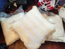 Threshold + Studio McGee 20" by 20"  Striped Throw Pillows NIP