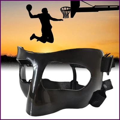 Basketball Erwachsene Maske Sport robuste verstellbare Maske Boxen Schutz Schildmaske - Bild 1 von 4