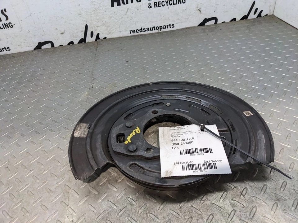 Camaro Driver LH 2016-2020 placa de respaldo frenos de emergencia freno de estacionamiento 1176819 Foto 3 de 4