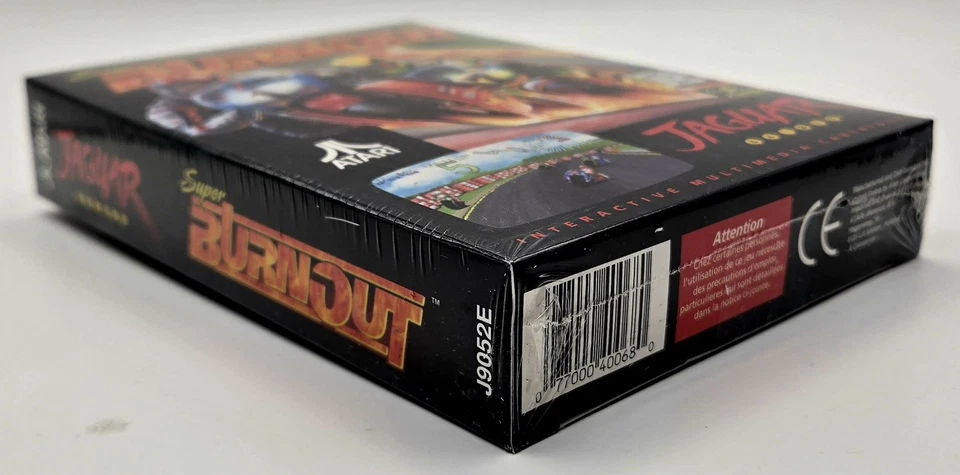 Super Burnout - Atari Jaguar 1995 Brand New - Image 3 of 4