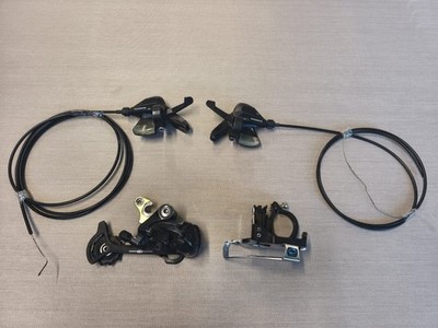 Shimano Deore SL-M310/Schalthebel Paar 3x8-fach +Shimano  Schaltwerk 28Zoll