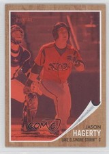 2011 Topps Heritage Minor League Edition Red Tint 275/620 Jason Hagerty #126 2u3