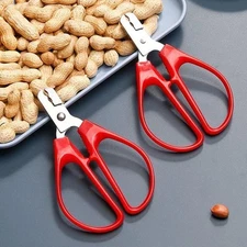 2Pcs Red Peeling The Shell Nut Cracker Seed Pistachio Sheller Opener... 