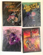 Doki Doki Literature Club Acrylic Keychain Set Monica Sayori Yuri Natsuki Used