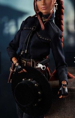    MINT FASHION JORDAN ALL GUNS BLAZING COLD CARBON partial OUTFIT. No DOLL.