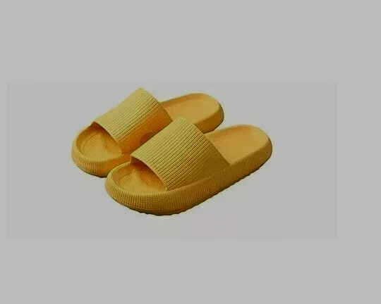 PANTOFOLA D’ORO Ciabatta donna gialla 9 10 scivoli antiscivolo accogliente interno esterno palestra piscina slip on