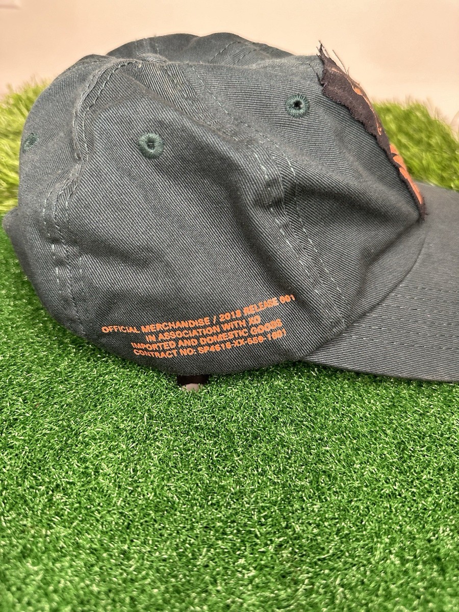 The Weeknd 199X Official XO 2018 Release Hat Cap Strapback OSFM Adult Green View 4