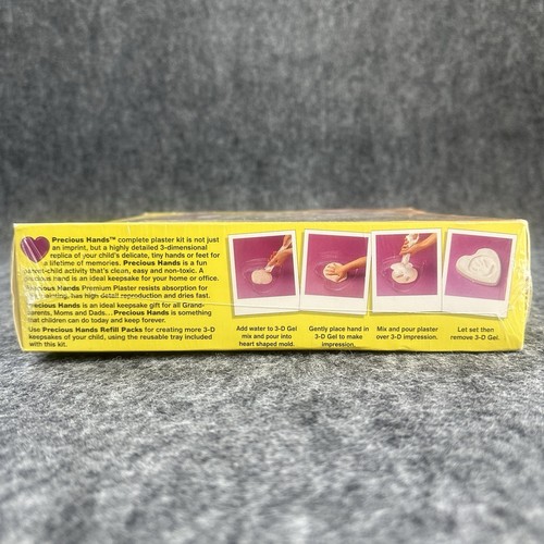 Precious Hands Plaster Molding Kit 3D Keepsake Heart Shape Wall Mount New Sealed - Picture 5 of 10