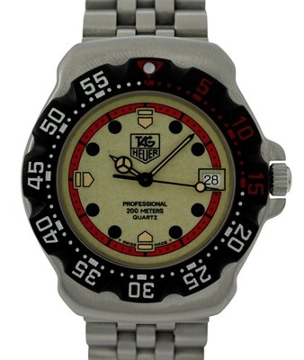 Tag Heuer 35mm Men's Formula 1 Red/ Black/ Luminous F1 494/3 Watch