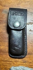 Vintage IXL Knife Brown Leather Sleeve Pouch **SHEATH ONLY**