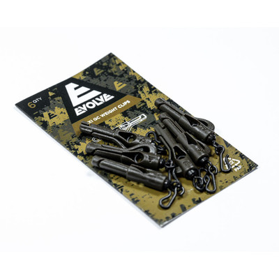Evolve Tackle Flexi QC Weight Clips Quick Change Lead Attachment Carp Terminal