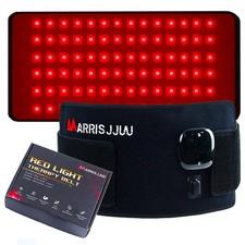 Rechargeable Red Light Therapy Belt, 3-in-1 Wavelengths 660nm 850nm 940nm, In...