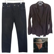 Justified TV Show Production Used Wardrobe Timothy Olyphant Raylan Shirt Pants