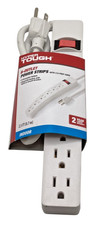 Hyper Tough 6-Outlet Power Strip with a 2.5-foot cord