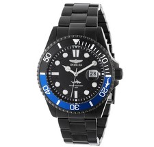 Invicta Pro Diver Men's 40mm Stainless Steel Blue Dial 200m Watch
