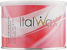 Italwax Soft Wax Rose Wax Tin 400ml 13.5oz For Hair Removal