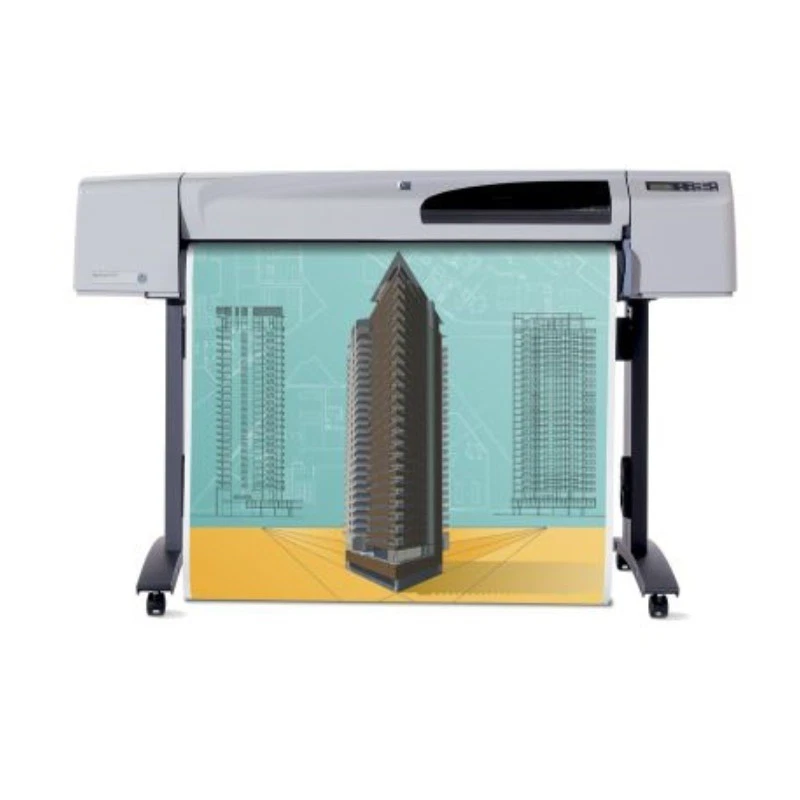 HP DesignJet 500 plus (C7770F) Farb-Plotter 42-Zoll mit 1122 m2 Tinte B89% C9... - Bild 2 von 2