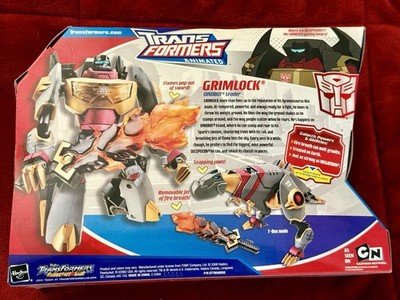 Transformers Animated Grimlock Voyager Figure Hasbro New | eBay
