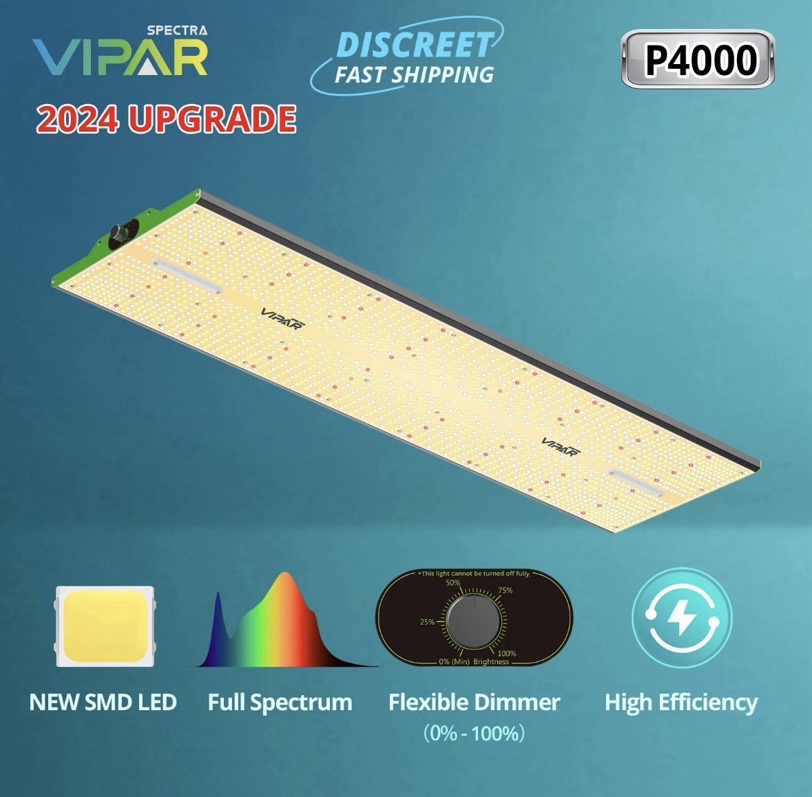 Full Spectrum For 5x3ft Indoor Grow Tent Kits