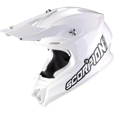 Scorpion Offroad Helm Gr. S VX-16 EVO Air Solid Crosshelm Off-Road weiß