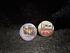 Duran Duran Set of Two 2 Original Vintage 80  s 1 1/4  Pins/Badges