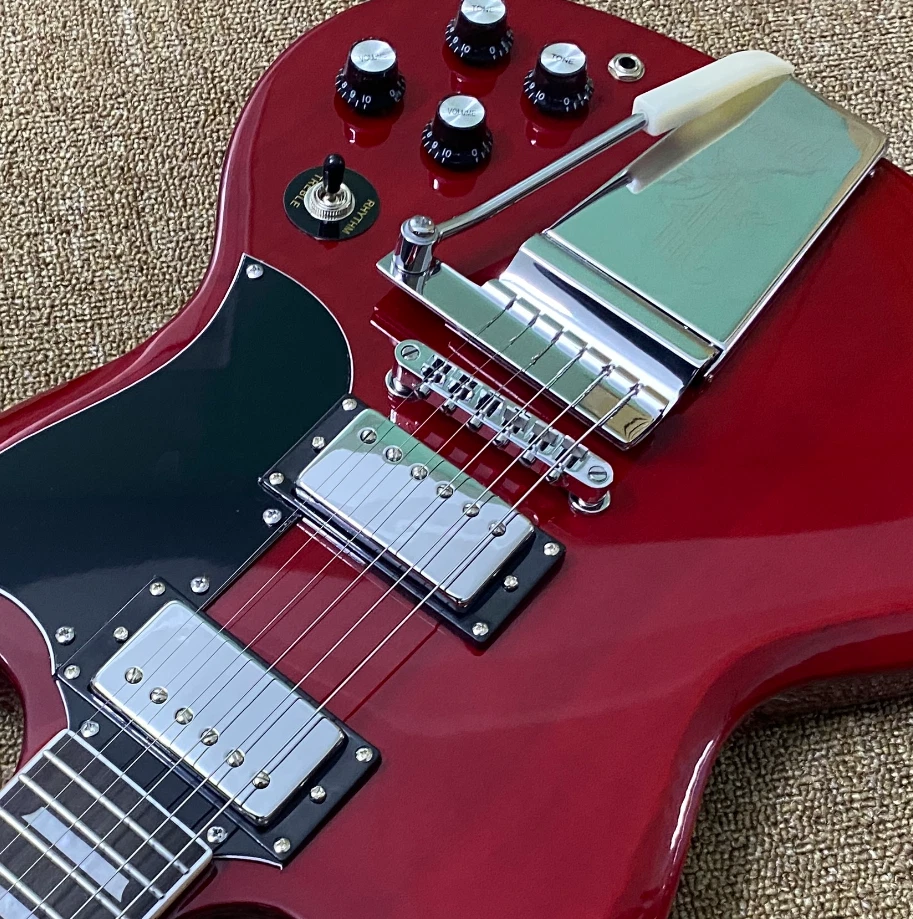 Red Right-Handed Electric Guitars for sale | eBay
