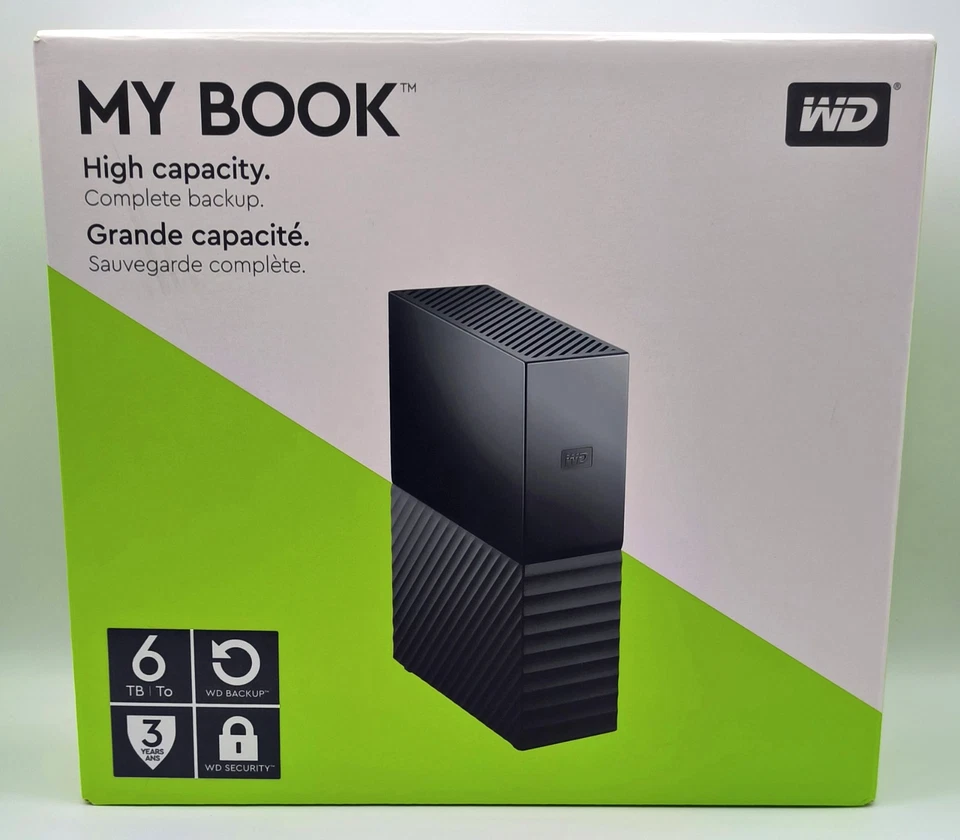 NEW WD MYBOOK EXTERNAL HARD DRIVE ENCLOSURE KIT - 3.5" SATA "NO HDD" - FREE SHIP - Image 2 of 2
