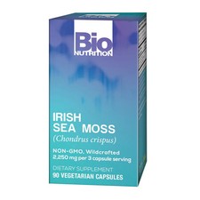 Mousse De Mer Irlandaise 90 Gélules Par Bio Nutrition Inc