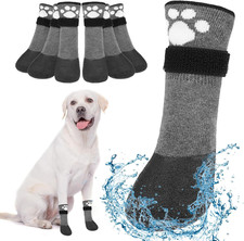 anti Slip Dog Boots  Paw Protectors for Hot Pavement to Prevent Licking,Waterpr
