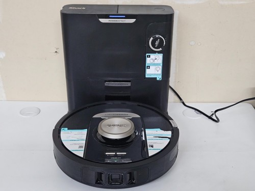 Shark Power Detect Self-Empty Robot Vacuum Wi-Fi Self-Empty HEPA Clean=READ=