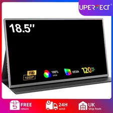 UPERFECT 18.5" 120Hz Portable Monitor 2*USB C Extend Display For Game Switch PS6