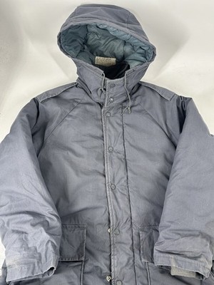 70er Jahre Daunenjacke Made in USA Hooded Puffer Mountaineering Herren Medium