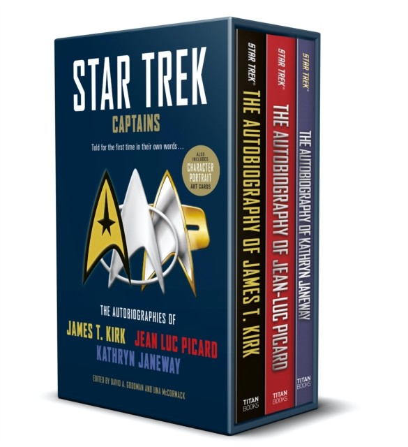 Star Trek Captains - The Autobiographies : Boxed Set With Slipcase And Character Portrait Art Of Kirk, Picard And Janeway A Utobiographies Una Mccormack - Image 5