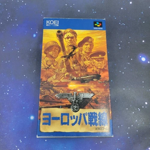 Europa Sensen Operation Europe (Nintendo Super Famicom) JAPANESE Video Game 1397