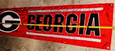 💥Supersize Georgia Bulldog Banner💥2ft by 8 Feet 🔥Used For Display Only🔥