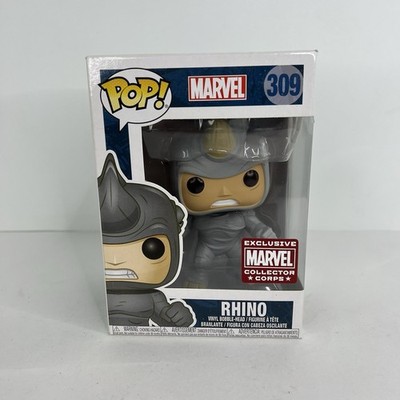 Funko Pop! Marvel Rhino #309 Marvel Collector Corps Exclusive Figure