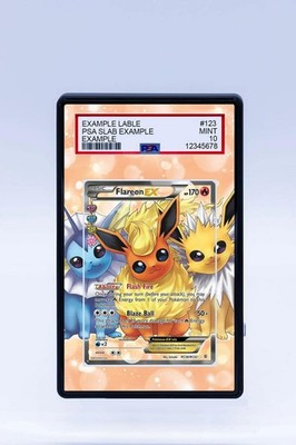 Flareon EX RC28/RC32 Generations Pokemon Extended Artwork For PSA