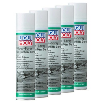 Pflegespray für Gartengeräte Universalreiniger Schmierung LIQUI MOLY 5 X 300 ml