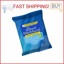 T.N. Dickinson's Witch Hazel Soothing Cleansing Cloths | Removes Dirt, Oil, Impu