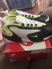 Image of Nike Zoom 2K Black White Volt Men's Size 12 Sneakers A00269-004 New Authentic