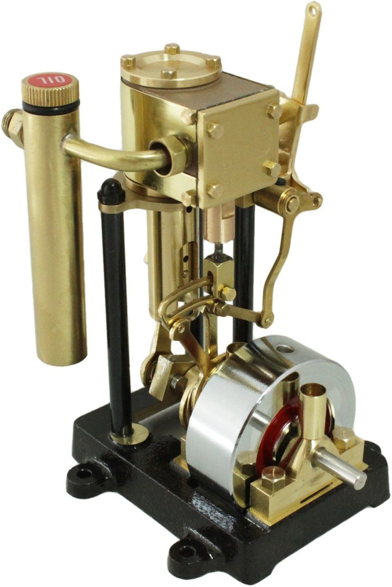 New SAITO Steam Engine T1DR for Model Ship Marine Boat Slide