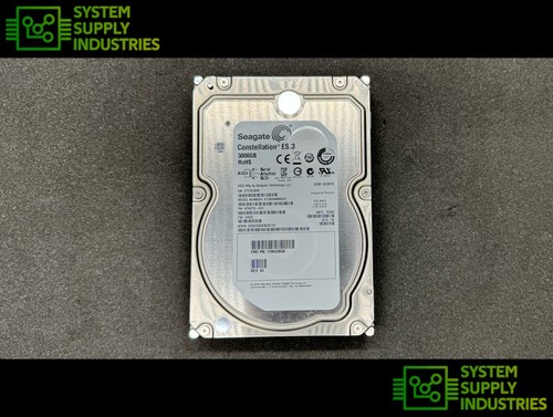 10x Seagate 3TB 7,2K 6Gbps 128MB 3,5" SAS HDD ST3000NM0023 RESTPOSTEN