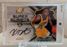 2007 SPX SUPER SCRIPTS ROOKIE AUTOGRAPH KEVIN DURANT SS-KD
