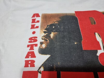 rare VINTAGE 90s R Kelly 1999 All Star Tour Rap Tee NAS t shirt XL 