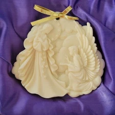 Roman Inc Millennium Series "The Annunciation" Gabriel & Mary 1995 2nd Issue