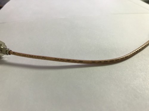 NEW Harbour Industries 7" BNC F- SMB M Cable D17 MIL-D-17 27478 - Picture 6 of 6