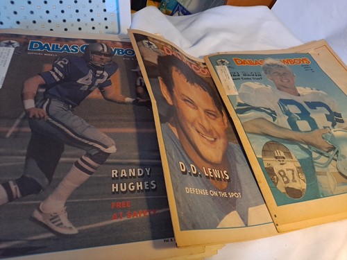 Dallas Cowboys Official Weekly Newspaper 1980 Boxed Set Roger, Dorsett Vol 6 - Picture 5 of 24