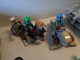Lego Star Wars Lot Of 9 COMPLETE Sets 75215 75198 75168 75267 75207 75166 etc.